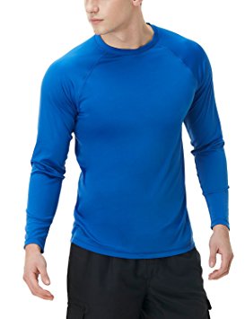 Tesla Men's UPF 50  Long Sleeve Rashguard MSR13/MSR12/MSR11/MSR10/MSS03