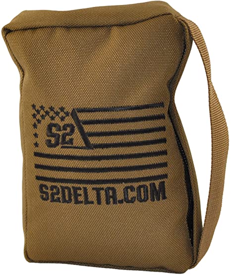 S2Delta Tactical Rear Squeeze Bag, Shooting Rest, Rifle Rest, Long Range Shooting Rest, PRS Precision, Medium Barricade Bag