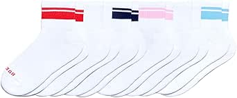 HUE Women's Mini Crew Sock 6 Pair Pack