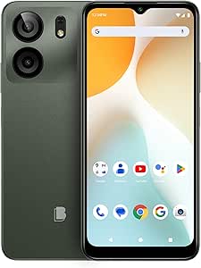 BLU F5| 5G | 2024 | 3-Day Battery | Unlocked | 6.6” HD  Display | 128GB | Dual 50MP | US Version | Green