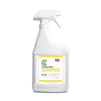 Cedarcide Tickshield Tick Repellent for People, Pets & Home | Cedar Oil Bug Spray | 32 oz