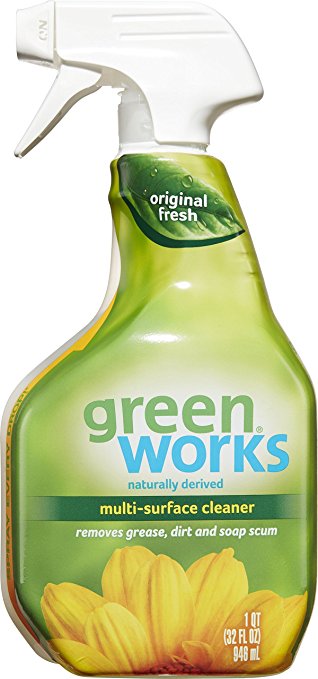Green Works All Purpose Cleaner Spray, Original Fresh, 32 Ounces (Packaging May Vary)
