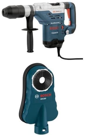 Bosch 11264EVS 1-5/8 SDS-Max Combination Hammer with SDS-Max HDC200 Dust Collection Attachment