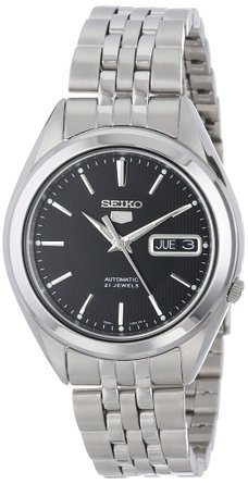 Seiko 5 Mens SNKL23 Stainless Steel Automatic Casual Watch