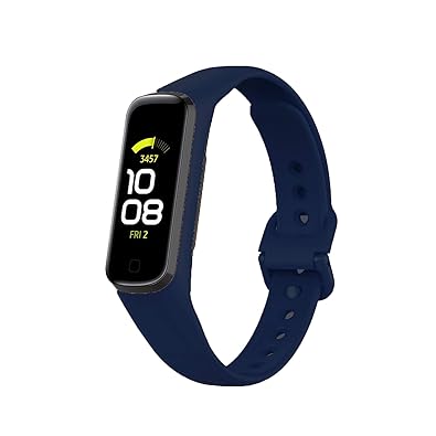 Compatible with Samsung Galaxy Fit 2 Band for Women Men, Soft Silicone Replacement Straps Wristbands Accessories for galaxy fit 2 sm-r220 band.