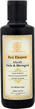 Khadi Herbal Amla Bhringraj Shampoo, 210ml