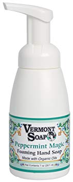 Vermont Soap Organics - Peppermint Foaming Hand Soap 7oz Pump