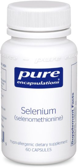Pure Encapsulations - Selenium selenomethionine - Hypoallergenic Antioxidant Supplement for Immune System Support - 60 Capsules