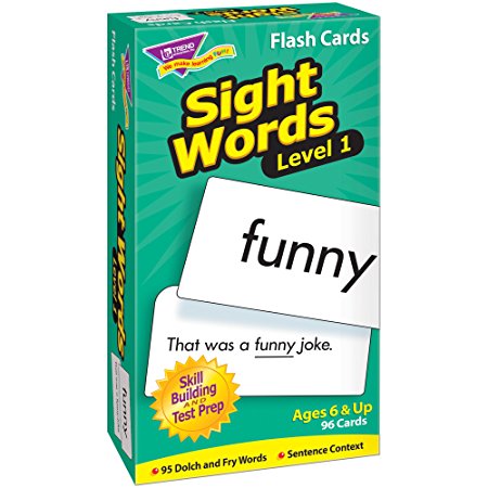 Sight Words–Level 1: Skill Drill Flash Cards