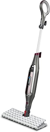 Shark S6003C Genius Steam Pocket Mop System, Bordeaux/Grey (Canadian Version)