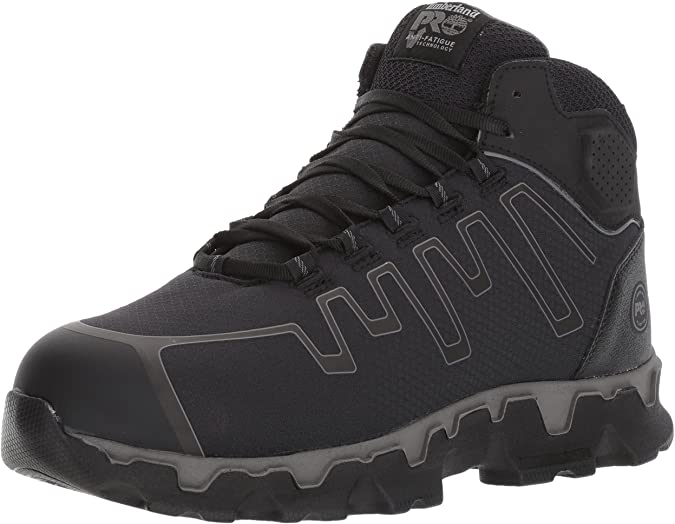 Timberland PRO Men's Powertrain Sport Mid Alloy Toe EH Industrial & Construction Shoe