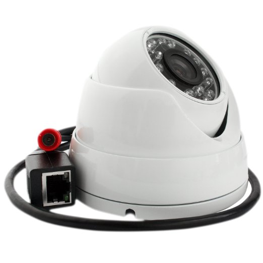 ELP 720P Mini IR LED Day&Night HD Dome IP Camera, Dome Network Camera