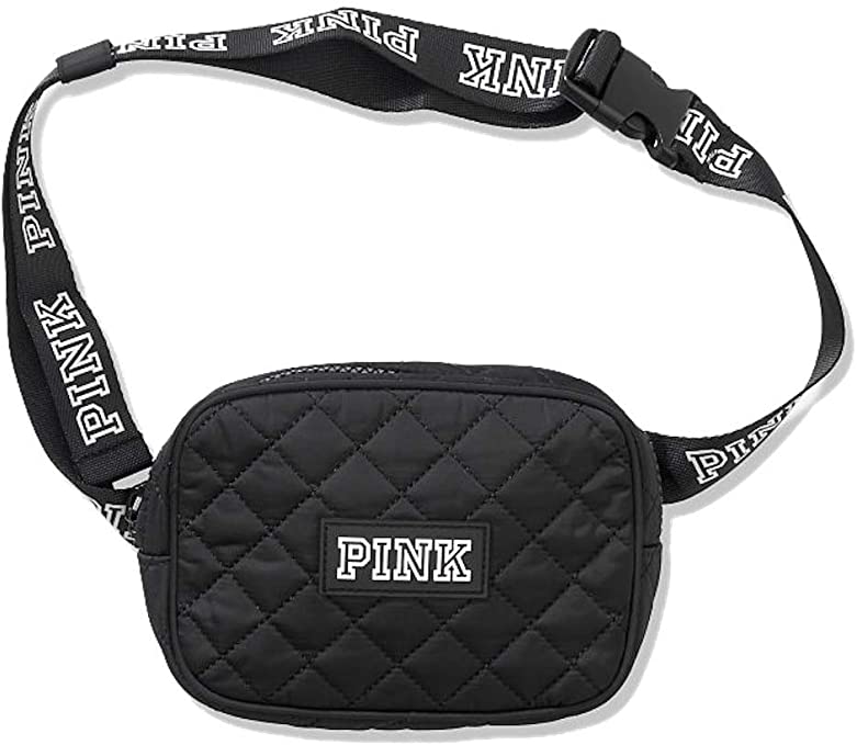 Victoria's Secret PINK Fanny Pack Belt Waist Bag (Black)