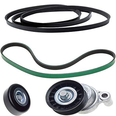 ACDelco ACK060935HD Professional Automatic Belt Tensioner and Pulley Kit with Tensioner, Pulley, and Belts