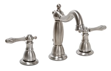 Premier 120342LF Charlestown Lead-Free Widespread Two-Handle Lavatory Faucet, PVD Brushed Nickel