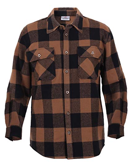 Rothco Heavy Weight Plaid Flannel Shirt