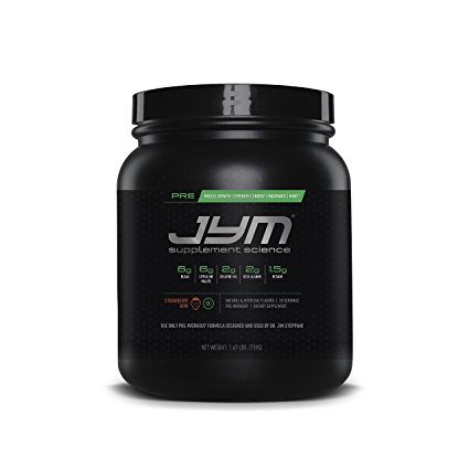 JYM Supplement Science, Pre JYM Pre Workout Powder, Strawberry Kiwi, 30 Servings