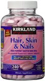 Kirkland Signature Hair Skin and Nails High Potency Biotin 5000 Mcg 240 Tablets