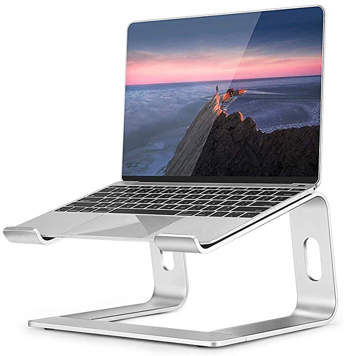 Laptop Stand, Ergonomical Aluminium Stand, Compatible with Mac MacBook Pro Air, Lenovo, HP, Dell, and other Notebooks(10-15.6 inch)