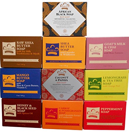 Nubian Heritage Assorted Soap Combo (10 Pack) ... iwgl by N/A