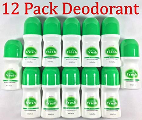 Avon Feeling Fresh Deodorant (Pack of 12)