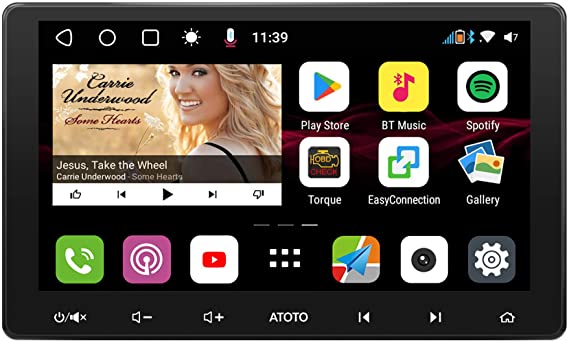 [IAH10D/QLED Display] ATOTO S8 Gen2 Premium S8G2114PM Double-DIN Andriod Car in-Dash Navigation,USB Tethering,Dual Bluetooth w/aptX HD,Android Auto & CarPlay,HD VSV Parking with LRV,SCVC and More