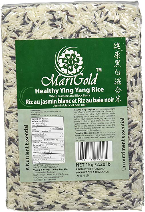 Marigold Healthy Ying Yang Rice, 1 kg