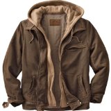 Legendary Whitetails Mens Rugged Brown Full Zip Dakota Jacket