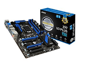 MSI ATX DDR3 2600 LGA 1150 Motherboards Z97 U3 PLUS