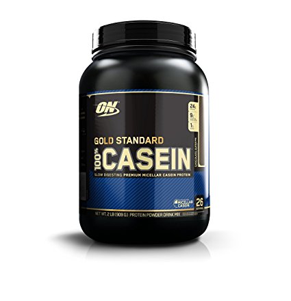 Optimum Nutrition 100% Casein Protein, Chocolate Supreme, 2 Pound