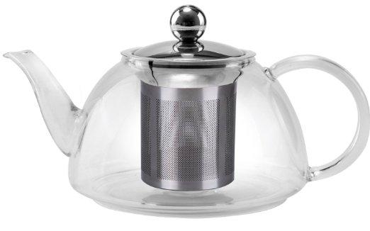 Uniware Glass Kettle Tea Pot, 1200ml
