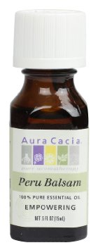 Aura Cacia Essential Oil, Empowering Peru Balsam, 0.5 fluid ounce