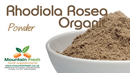 Organic Rhodiola Rosea Powder - Rosewort - Hong Jing Tian 50g FREE UK Delivery