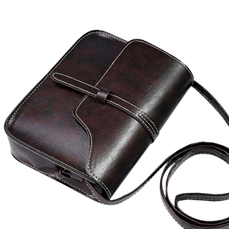Crossbody Bag, Paymenow Cross Body Shoulder Messenger Bag Little Leisure Leather Handle Shoulder Bag