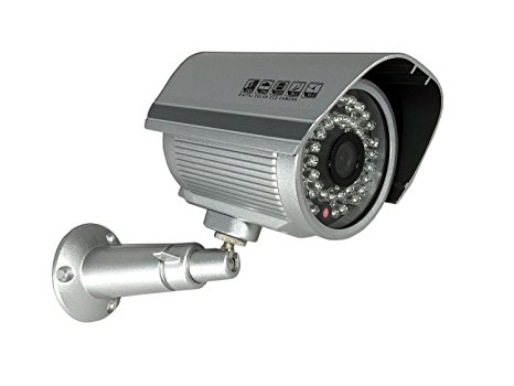 Aposonic A-CDBI09B 480TVL Indoor/Outdoor Weather-proof CCTV Surveillance IR Camera