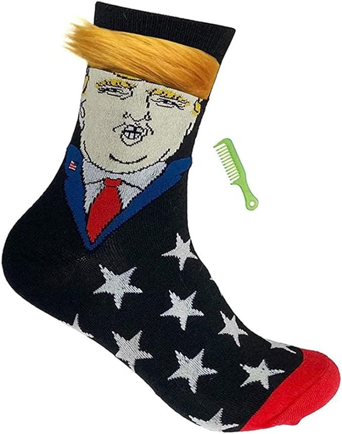Trump Socks - Unisex Funny Gift Socks Novelty President 2024 Socks MAGA socks Gift Set
