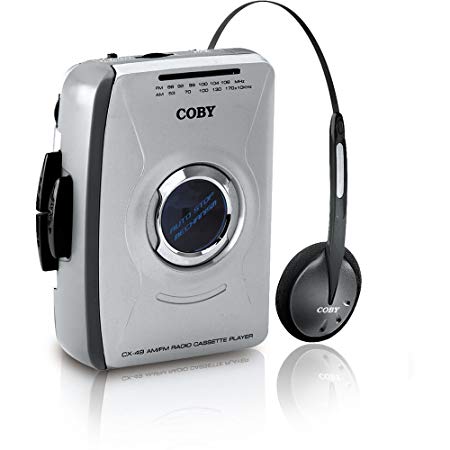 Coby CX49 Personal AM/FM Stereo Cassette Player (Discontinued by manufacturer)