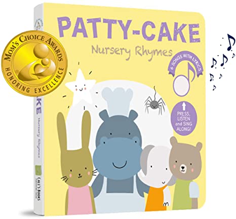 Patty Cake and Favorites Nursery Rhymes (Mom's Choice Award Winner) - Press, Listen and Sing Along! Sound Book - Best Interactive and Educational Gift for Baby, Toddler, 1- 4 Year Old Girl and Boy