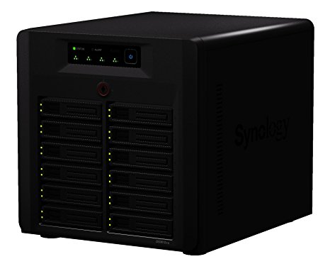 Synology DiskStation 12-Bay (Diskless) Network Attached Storage - Black (DS3612xs)