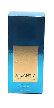 Bath & Body Works Atlantic Men's Fragrance 3.4 Ounces Cologne Spray