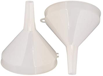 Winco - PF-8 Plastic Funnel, (4-Inch Diameter) (2-Pack)