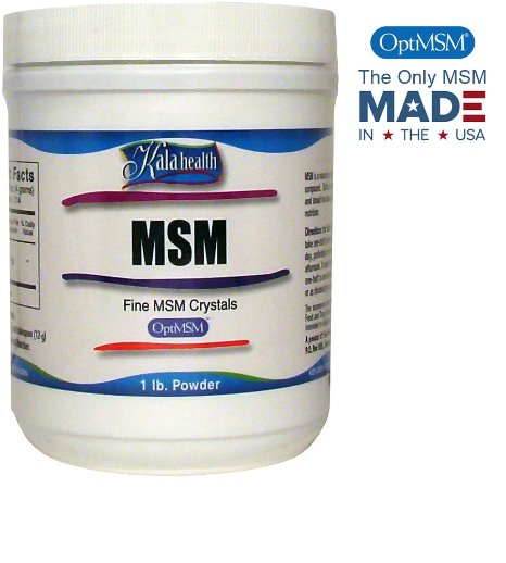 MSM Powder (OptiMSM) Fast Dissolving Fine Crystals (1 Pound Container) - This FAST Dissolving MSM is the ONLY Methylsulfonylmethane Made in the USA and the world's purest, quadruple-distilled MSM. Designed to dissolve quickly in cold or warm drinks. Amazing for Skin, Joint, Nail or Hair Health. FREE SHIPPING!