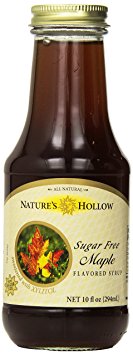 Nature's Hollow Sugar-Free Maple Flavored Syrup, 10 Ounce