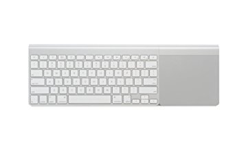 MeshWe Apple Wireless Trackpad, Keyboard, and Case Bundle, Silver (MeshWe   MC380   MC184)