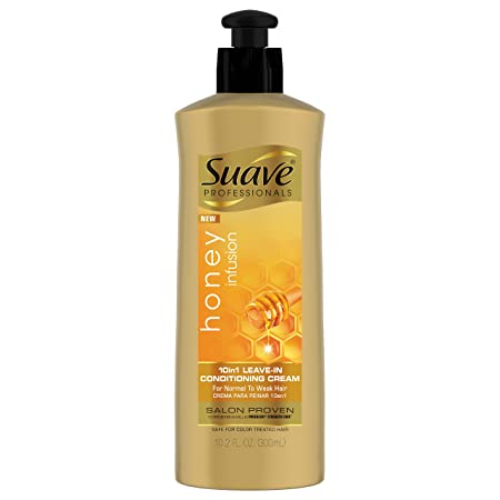 Suave Professionals 10 in 1 Leave-in Conditioner, Honey Infusion, 10.2 oz