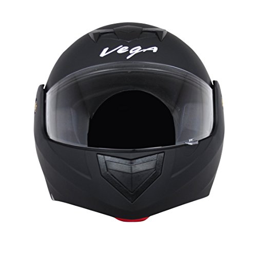 Vega Crux DX Flip-Up Helmet (Dull Black, M)