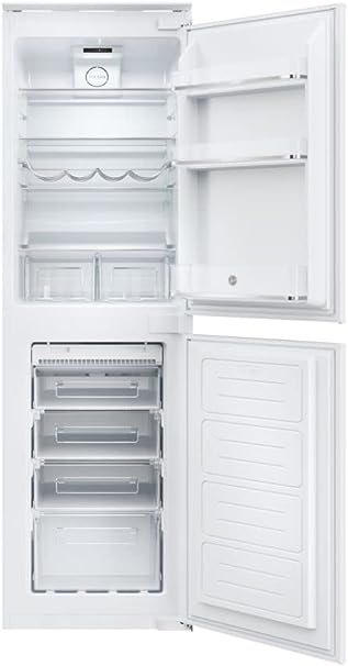 Hoover HOB50N518FVK Integrated Frost Free Fridge Freezer, 228 litres (150/78), 177cm High, 50:50 Split, WIFI Connected, White