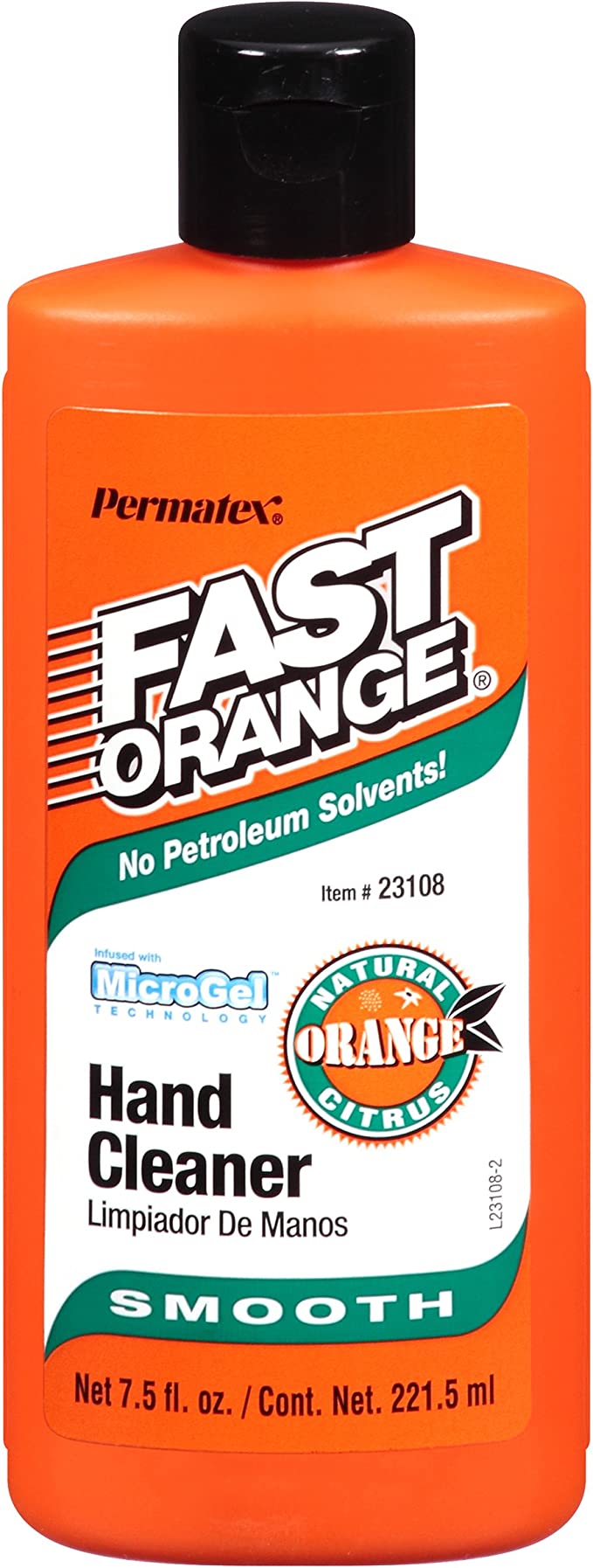 Permatex 23108 Fast Orange Smooth Lotion Hand Cleaner, 7.5 oz.