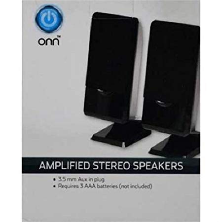 Onn ONA16AA008 Amplified Stereo Speakers