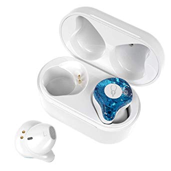 Sabbat X12 PRO 3D Clear Sound True Wireless Earbuds Blutooth 5.0 TWS Stereo Earphones A week's Endurance with Built-in Mic and Charging Case for iPhone, Samsung, iPad, Android(Ice Soul)